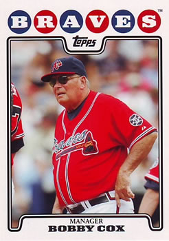 2008 Topps #69 Bobby Cox Front
