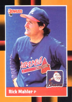 1988 Donruss Baseball's Best #114 Rick Mahler Front