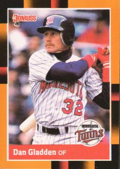 1988 Donruss Baseball's Best #130 Dan Gladden Front