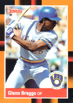 1988 Donruss Baseball's Best #15 Glenn Braggs Front
