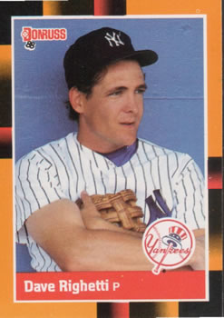 1988 Donruss Baseball's Best #164 Dave Righetti Front