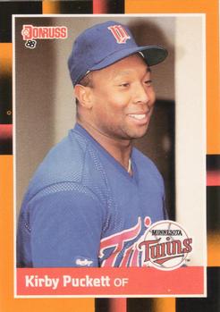 1988 Donruss Baseball's Best #186 Kirby Puckett Front