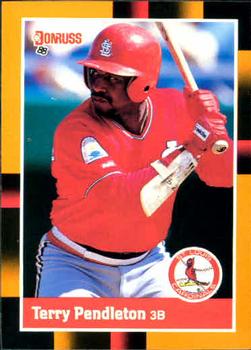 1988 Donruss Baseball's Best #187 Terry Pendleton Front