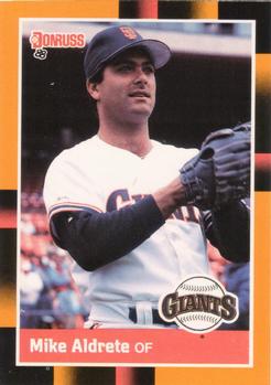 1988 Donruss Baseball's Best #191 Mike Aldrete Front