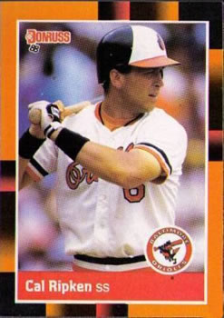 1988 Donruss Baseball's Best #198 Cal Ripken Front