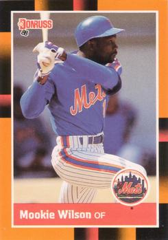 1988 Donruss Baseball's Best #208 Mookie Wilson Front