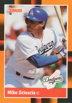 1988 Donruss Baseball's Best #260 Mike Scioscia Front