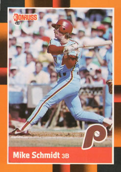 1988 Donruss Baseball's Best #271 Mike Schmidt Front