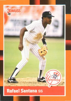 1988 Donruss Baseball's Best #273 Rafael Santana Front