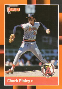 1988 Donruss Baseball's Best #283 Chuck Finley Front
