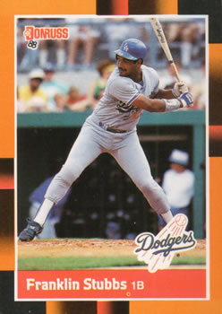 1988 Donruss Baseball's Best #331 Franklin Stubbs Front