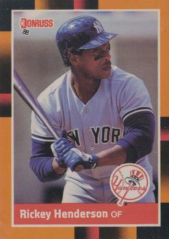 1988 Donruss Baseball's Best #76 Rickey Henderson Front