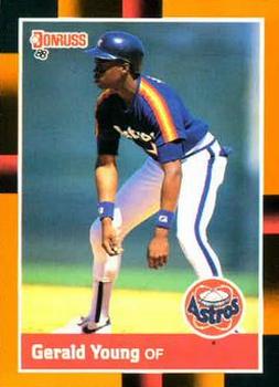 1988 Donruss Baseball's Best #318 Gerald Young Front