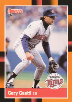 1988 Donruss Baseball's Best #46 Gary Gaetti Front