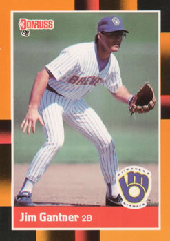1988 Donruss Baseball's Best #53 Jim Gantner Front