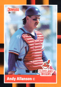 1988 Donruss Baseball's Best #5 Andy Allanson Front