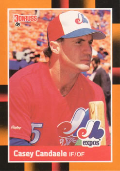 1988 Donruss Baseball's Best #68 Casey Candaele Front
