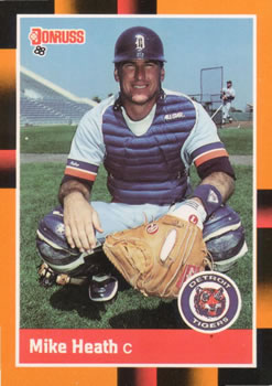 1988 Donruss Baseball's Best #69 Mike Heath Front