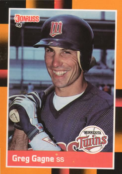 1988 Donruss Baseball's Best #74 Greg Gagne Front