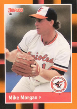 1988 Donruss Baseball's Best #86 Mike Morgan Front
