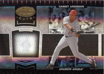 2004 Leaf Certified Cuts #2 Garret Anderson Front