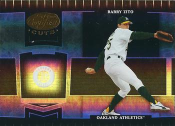 2004 Leaf Certified Cuts #142 Barry Zito Front