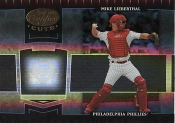 2004 Leaf Certified Cuts #148 Mike Lieberthal Front
