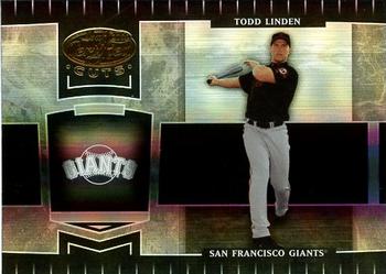 2004 Leaf Certified Cuts #165 Todd Linden Front