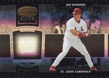 2004 Leaf Certified Cuts #178 Jim Edmonds Front