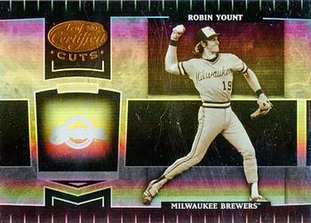 2004 Leaf Certified Cuts #233 Robin Yount Front