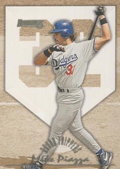 1996 Donruss - Round Trippers #7 Mike Piazza Front