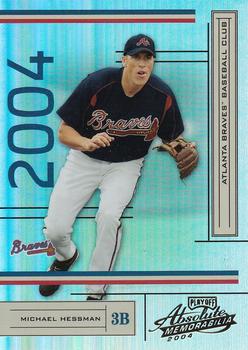 2004 Playoff Absolute Memorabilia #24 Mike Hessman Front