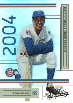2004 Playoff Absolute Memorabilia #47 Ernie Banks Front