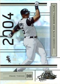 2004 Playoff Absolute Memorabilia #51 Frank Thomas Front