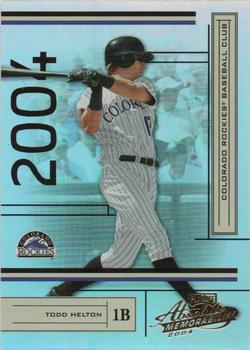 2004 Playoff Absolute Memorabilia #67 Todd Helton Front