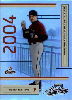 2004 Playoff Absolute Memorabilia #91 Roger Clemens Front
