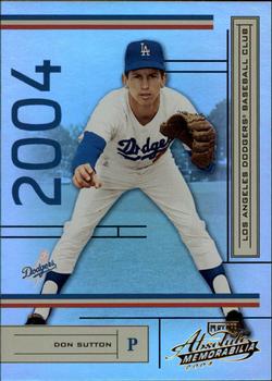2004 Playoff Absolute Memorabilia #107 Don Sutton Front