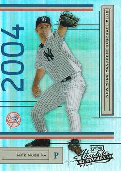 2004 Playoff Absolute Memorabilia #142 Mike Mussina Front