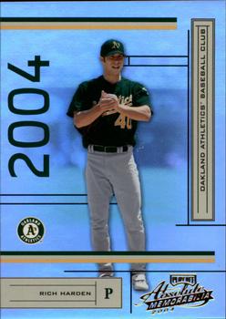 2004 Playoff Absolute Memorabilia #155 Rich Harden Front