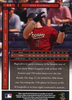 2004 Playoff Honors #88 Jeff Bagwell Back