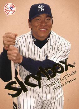 2004 SkyBox Autographics #12 Hideki Matsui Front