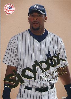 2004 SkyBox Autographics #15 Gary Sheffield Front