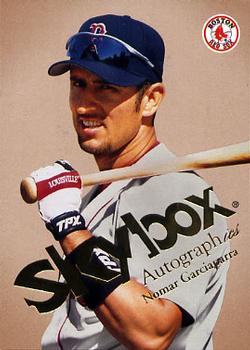 2004 SkyBox Autographics #16 Nomar Garciaparra Front