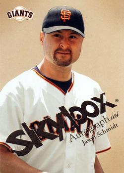 2004 SkyBox Autographics #37 Jason Schmidt Front