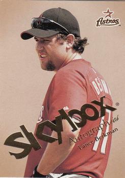 2004 SkyBox Autographics #56 Lance Berkman Front