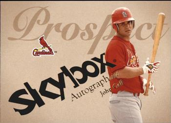 2004 SkyBox Autographics #70 John Gall Front