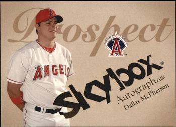 2004 SkyBox Autographics #72 Dallas McPherson Front