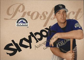 2004 SkyBox Autographics #75 Garrett Atkins Front