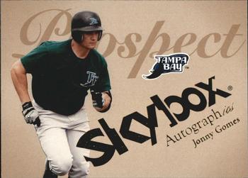 2004 SkyBox Autographics #82 Jonny Gomes Front