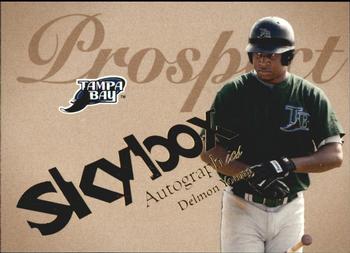 2004 SkyBox Autographics #85 Delmon Young Front
